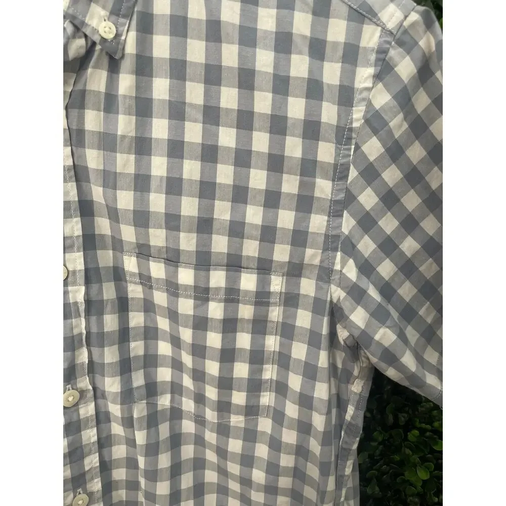 J.Crew Men’s Casual Button Up Shirt, Plaid, Size Small Slim